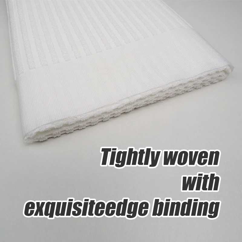 Custom Muslim hajj ihram towel clothes ihram towels for hajj and umrah White 100% polyester microfiber