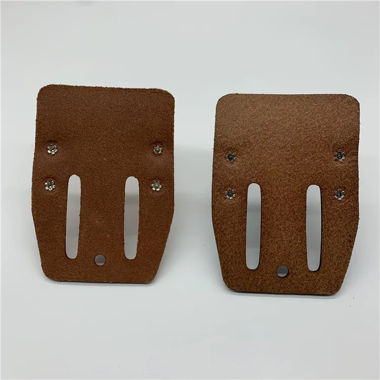 Factory direct customization of the first layer cowhide electrician kit hammer hook pocket accessories hammer rack hammer rack