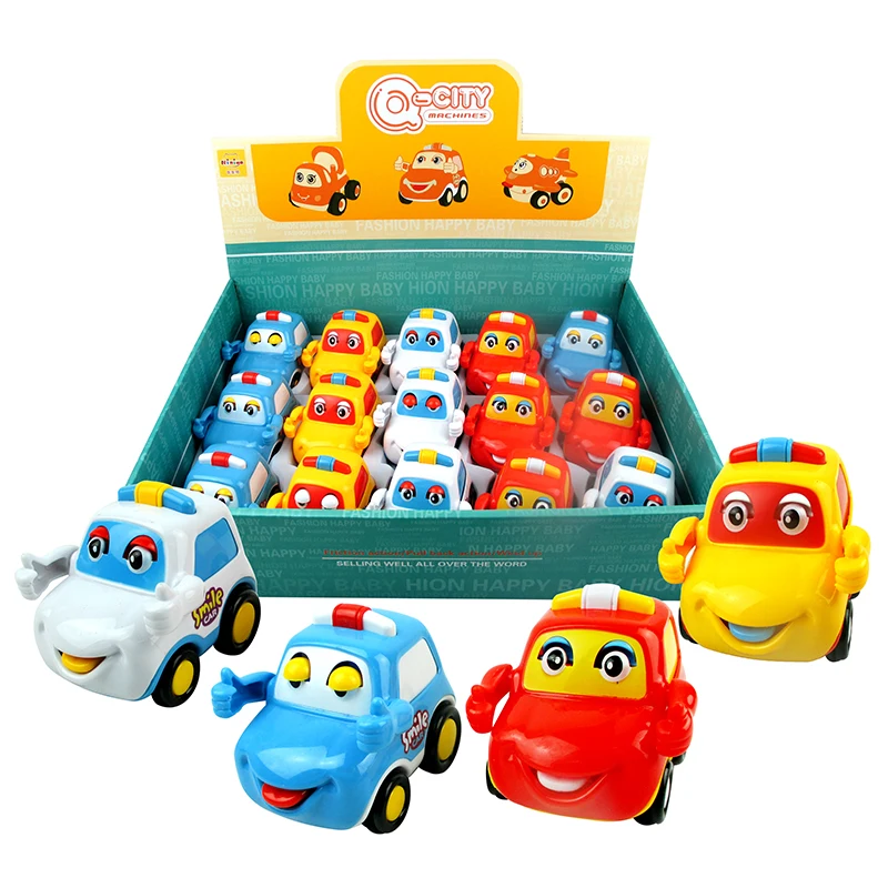 Q-CITY New plastic cartoon friction power toys cars