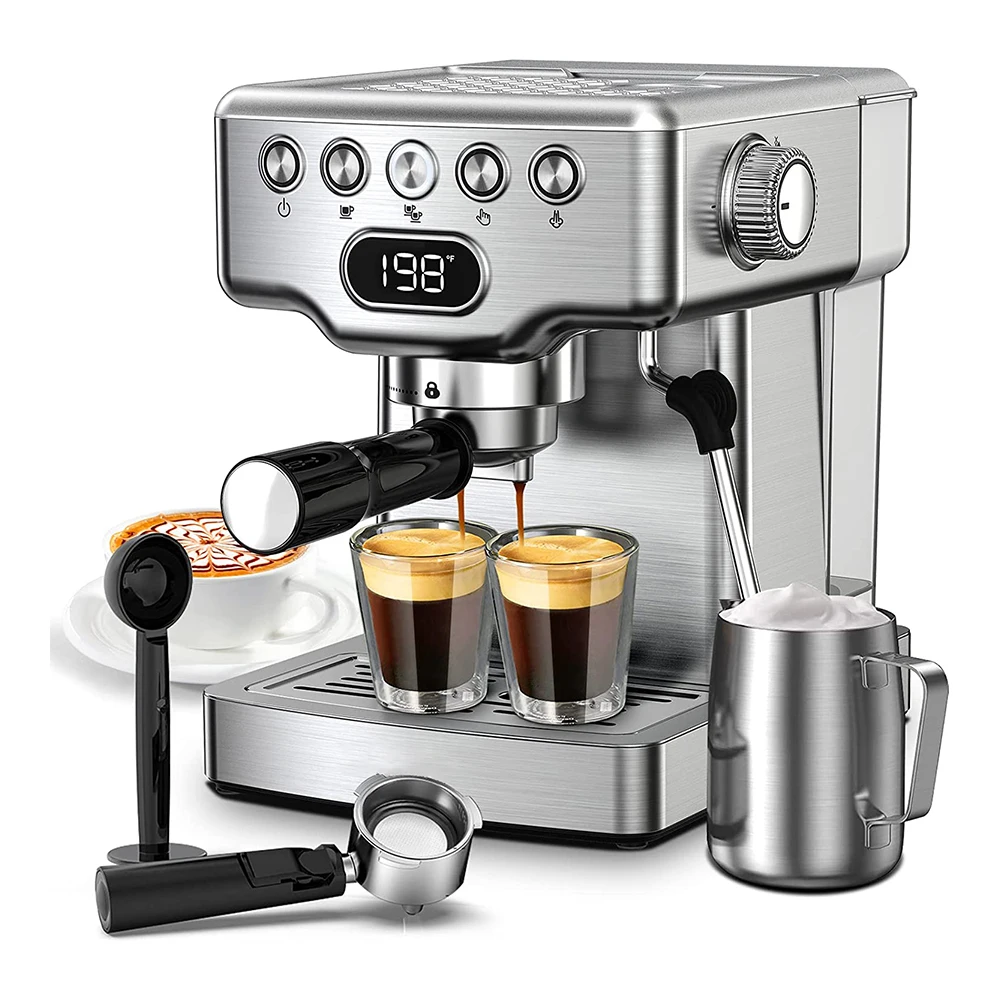 20 Bar Stainless Steel Household Digital Electric Professional Automatic Smart Coffee Machine