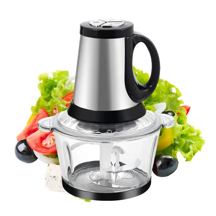 Silver fufu Vegetable chrest machine multifunctional blender making, meat chopper/