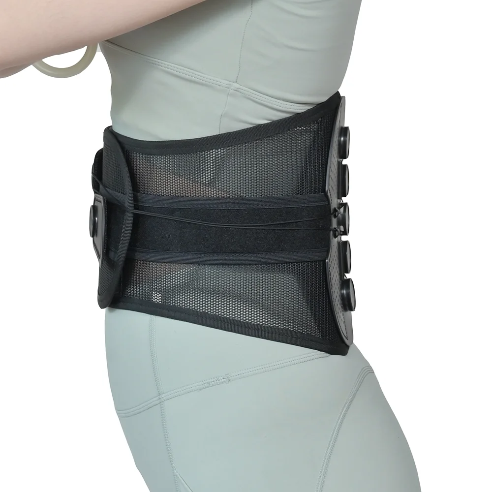 Elastic Breathable and Adjustable Waist Lumbar Lower Back Support Belt Protective Nylon for Men and Women