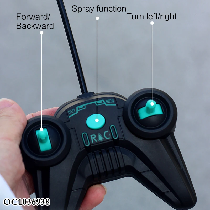 5CH RC Racing small remote control stunt car toy 2024 with mist spray