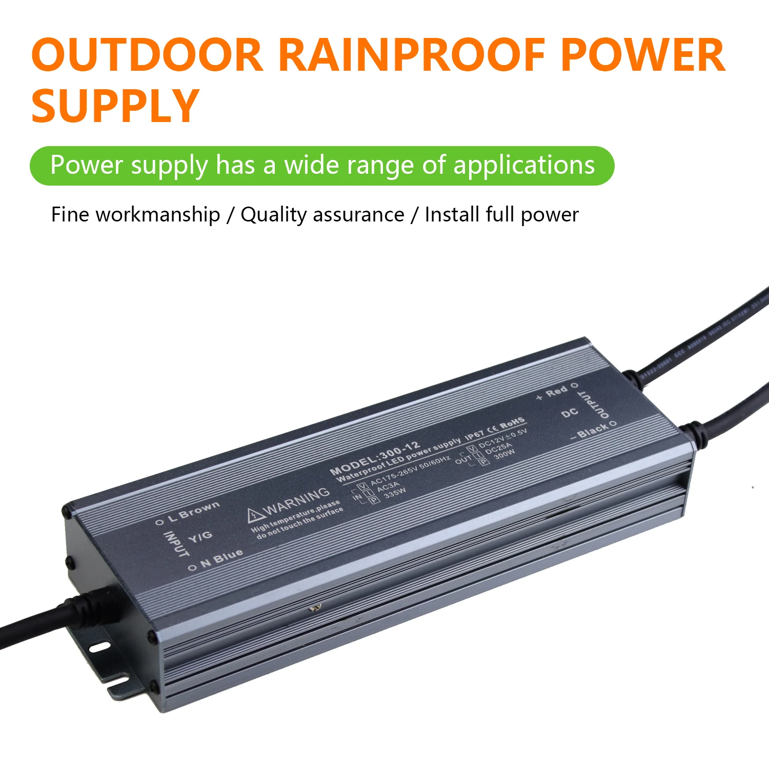 T8 Led 9-18V Driver Constant Voltage 150W 300W Mini 3X1W Led Driver Power Supply Dcr-150 Output -1,25 A refletor led 100w