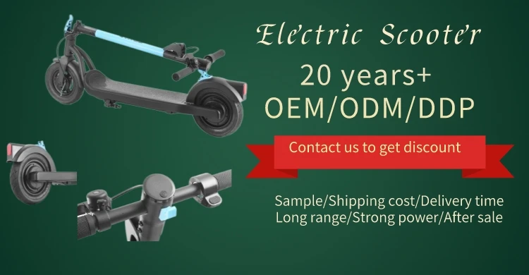 Wholesale Price Chinese Electric Scooters 8in Rubber Wheel Dual Suspension Foldable Electric Adult Scooter