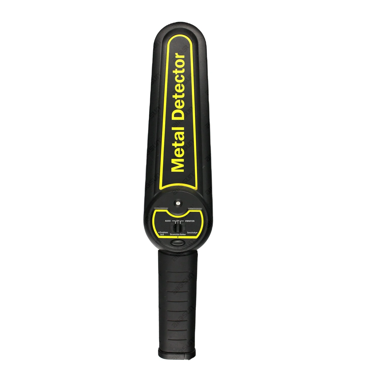 Handheld Body Scanner High Sensitivity Wand Metal Detector Security Check Adjustable with Rechargeable Battery