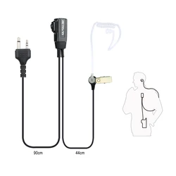 2 Pin Covert Acoustic Tube Earpiece For Midland G6/G7 GXT550 GXT650 LXT80 LXT112