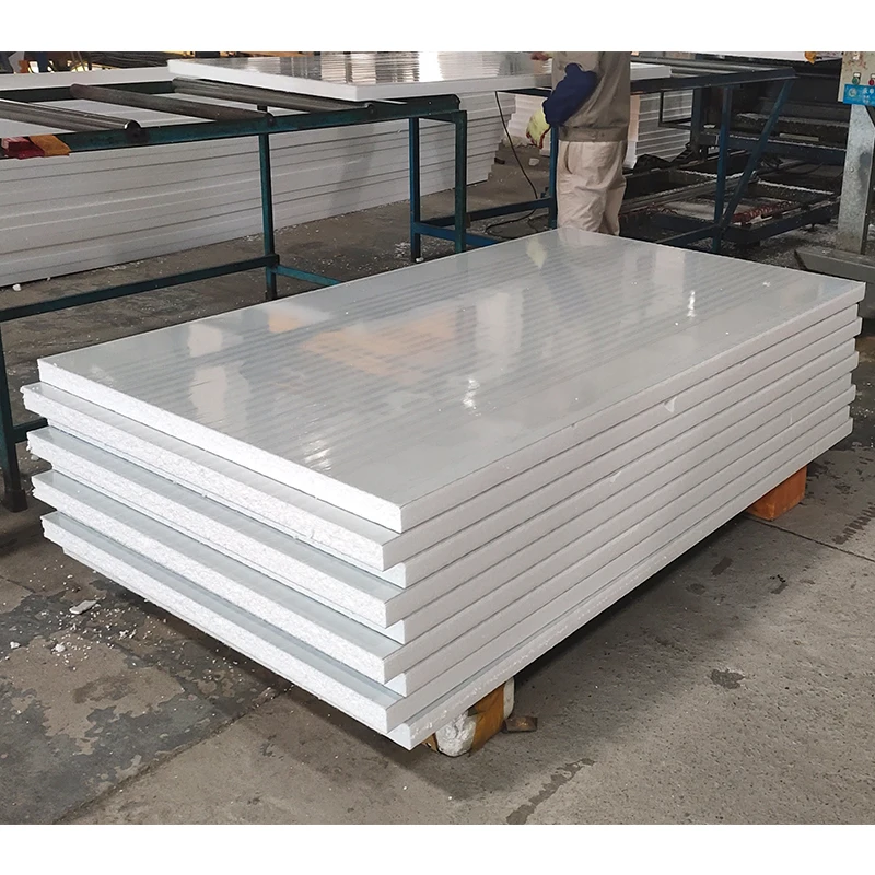 Factory Direct Sale Flat Pack Container Sandwich Panel Eps Foam Sip Insulated Sandwich Panel and Brick Sandwich Panel