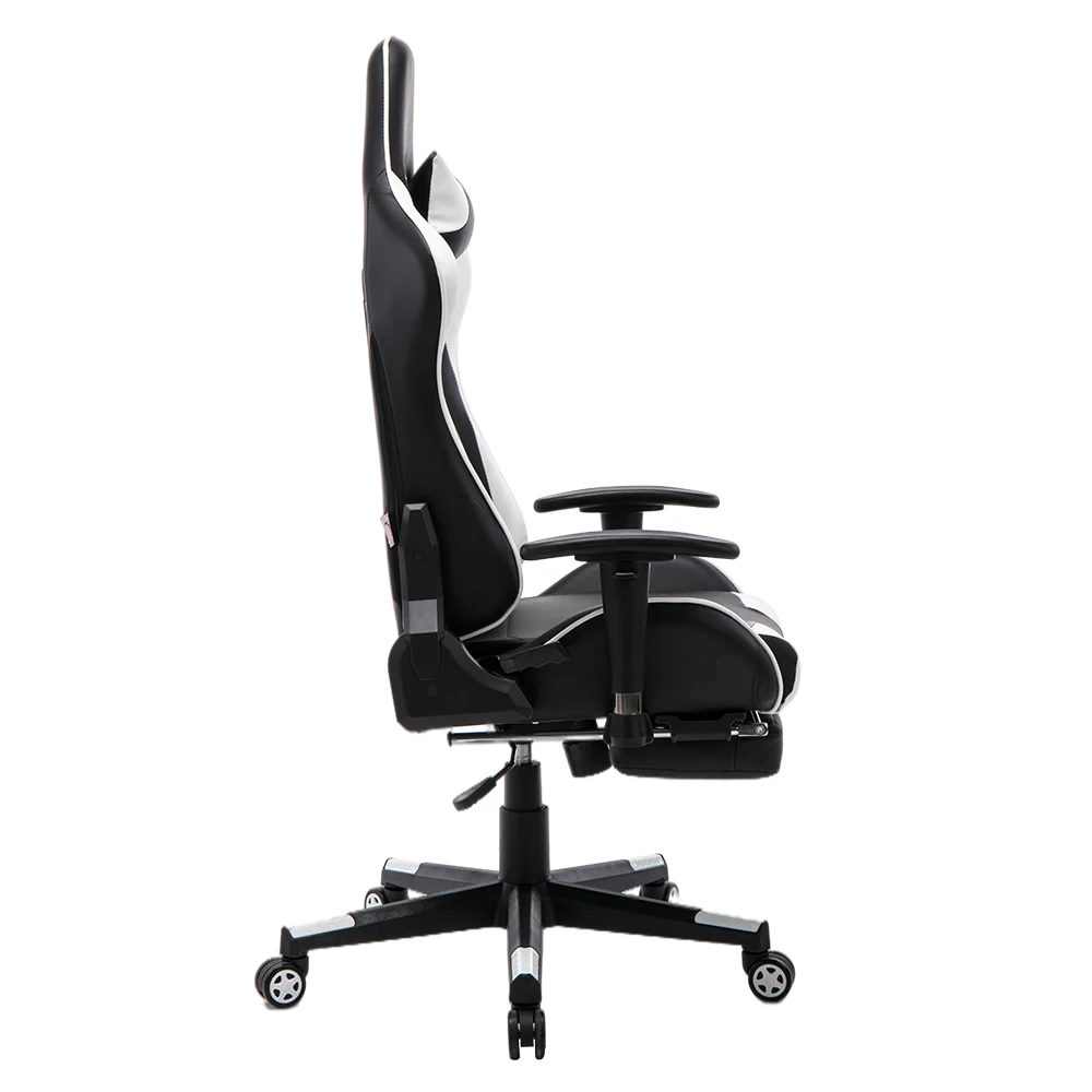 Factory Direct Adjustable Racing Computer Silla Gamer Gaming Chair With Footrest