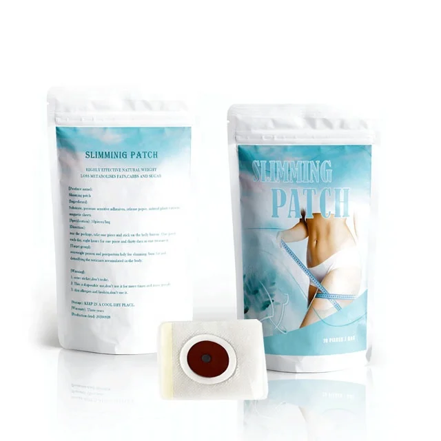 private label navel stickers Herbal weight loss detox slim patch