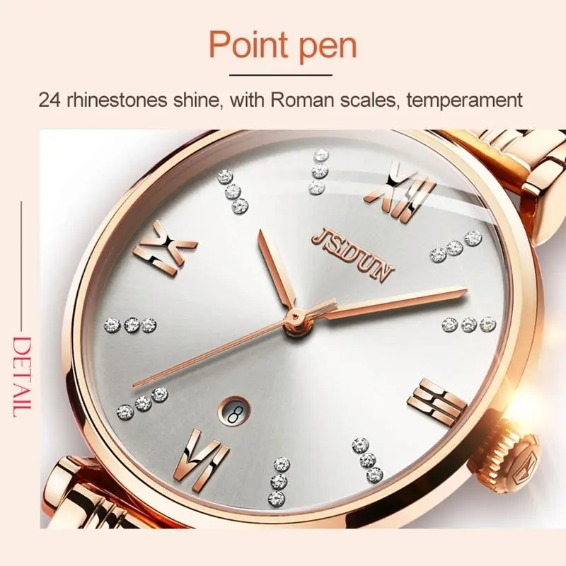 Reselling no Shopify Women Fashion Waterproof Ultra-thin Quartz Watch Women Wrist Digital Quartz Watches