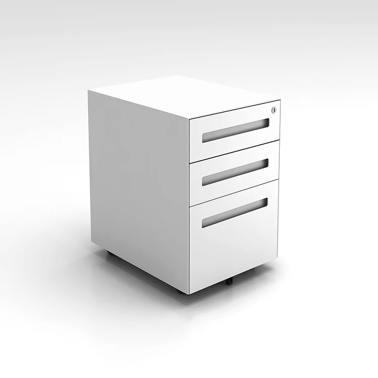 Hot sale steel mobile office lockable filing drawer storage cabinet