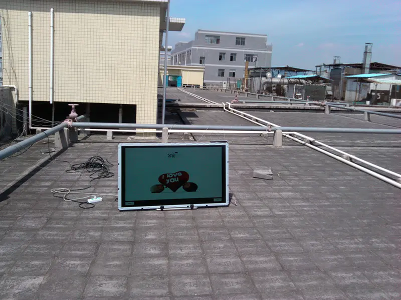 High Quality 55 inch 2500nits High Light Jewellery Shop Window Display Luxury Advertising Digital Signange Displays