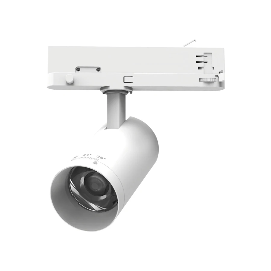 
Flicker free modern zoomable Track LED Light with 5 years warranty focused led track light 