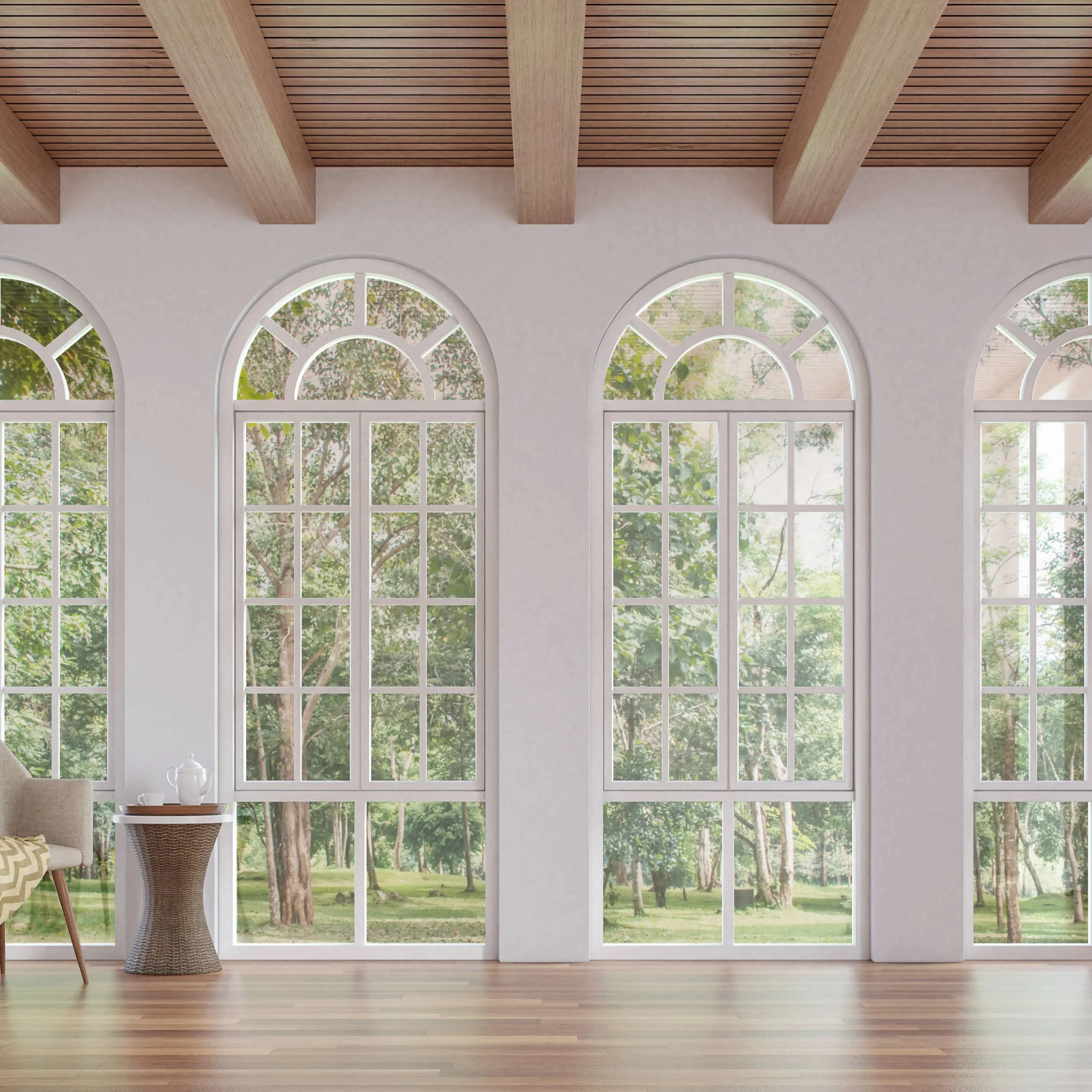 Soundproof house soundproof waterproof specialty shapes window wooden window door models window glass others windows