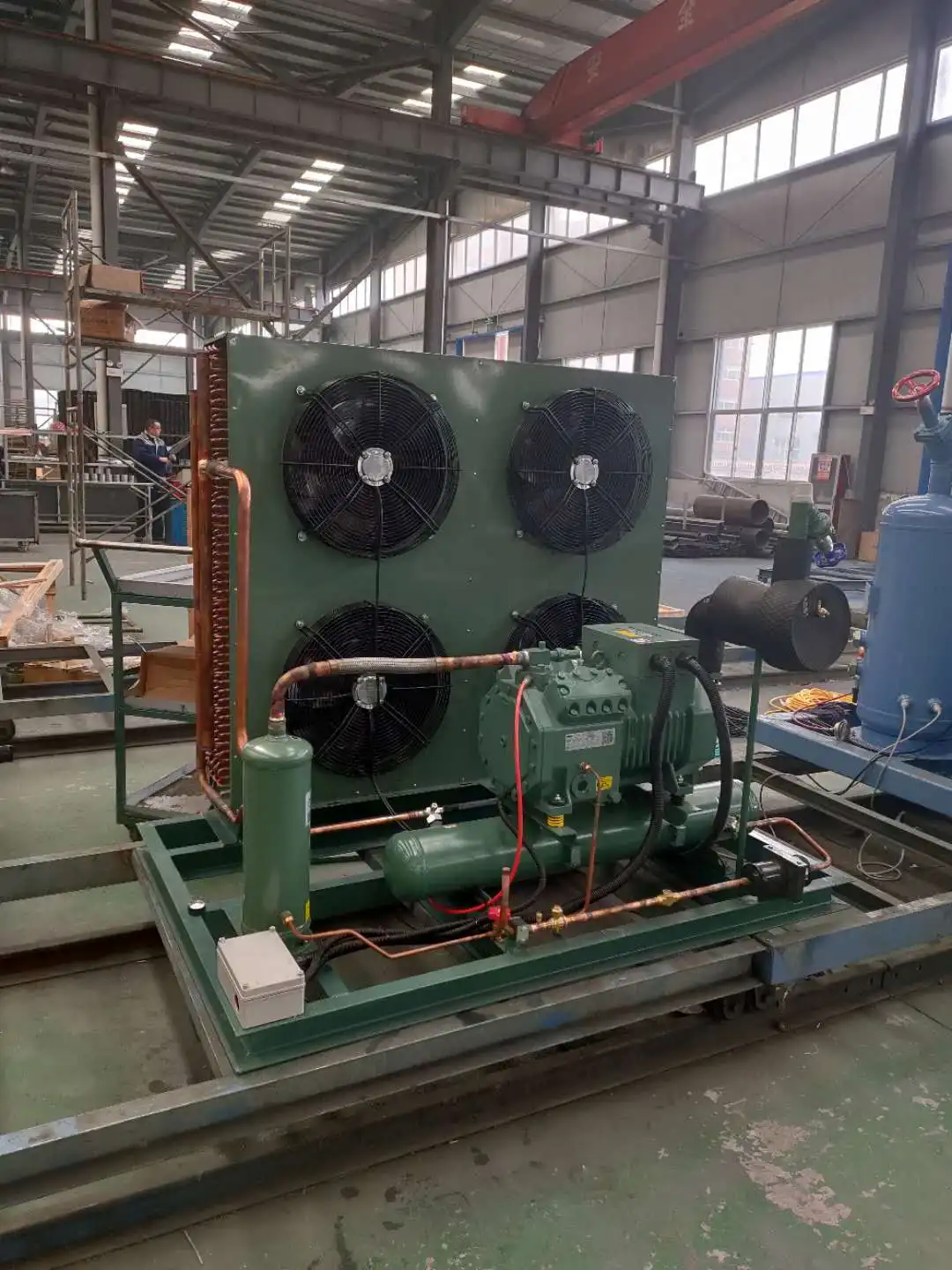 Высокое качество компрессорно-конденсаторный агрегат система охлаждения для холодильных камер