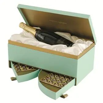Custom Wedding Ceremony Gift Wholesale Wine Wooden Box Wooden Wine Gift Box Single Bottle