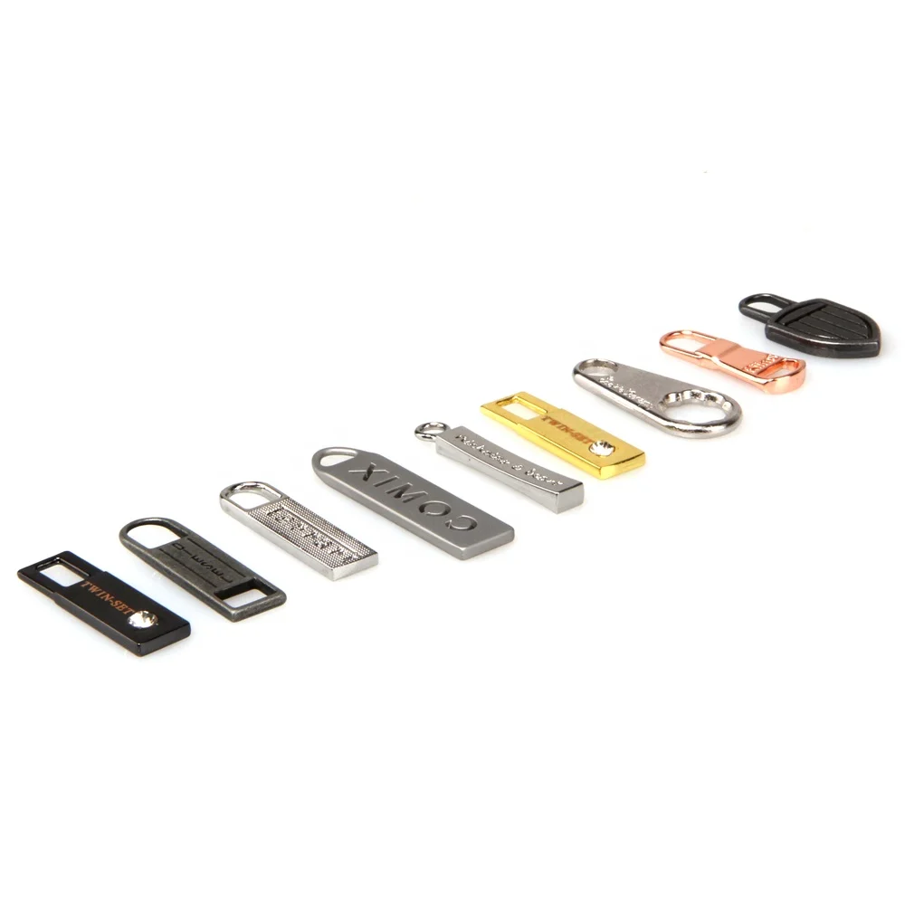 
custom logo decorative high quality metal star zipper puller 