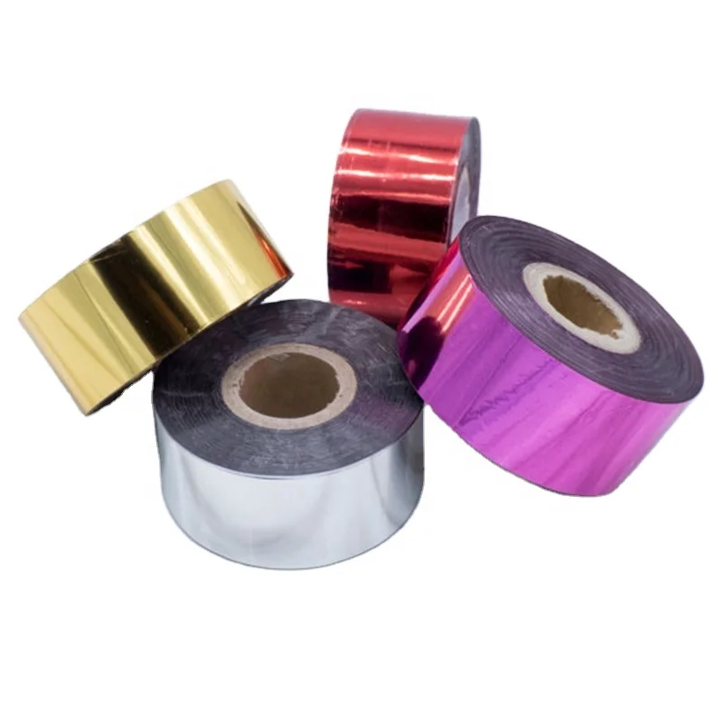 New arrival HOT STAMPING FOIL for COSMETIC PLASTICS PARTS STAMPING (PP/ABS/PVC)