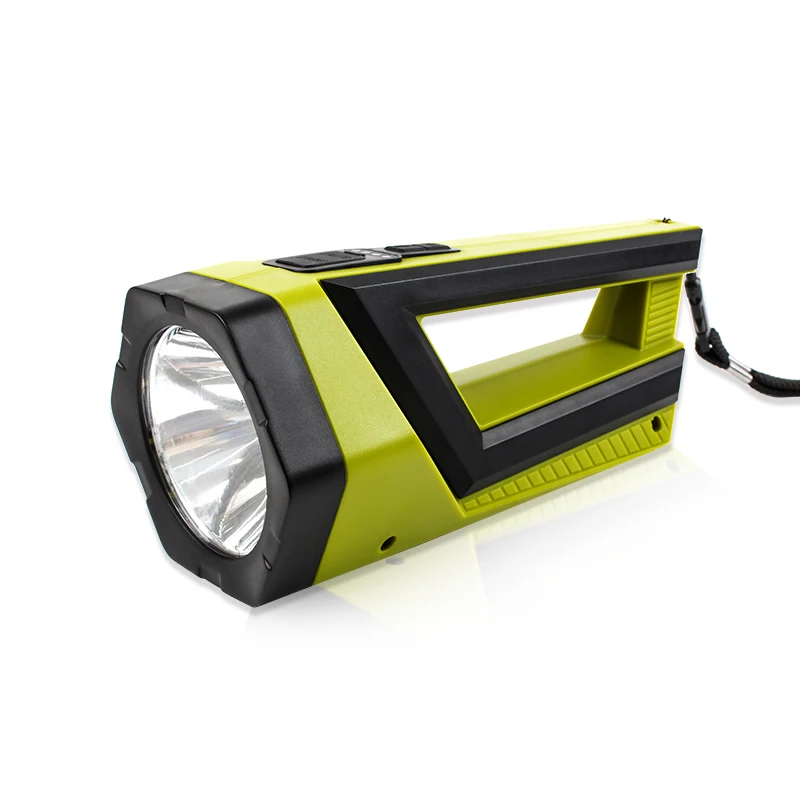 Wholesale Cheap Portable Usb Outdoor Emergency Spotlight 4x18650 Battery Rechargeable Led Cob Searchlight