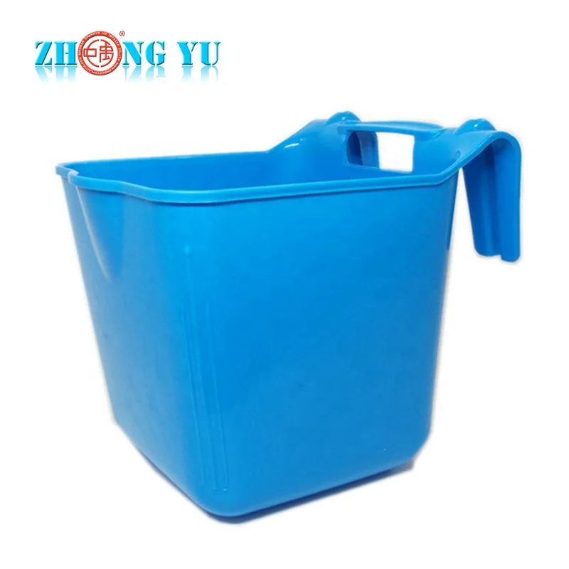 Outdoor Farm Fence Plastic Cattle Cow Horse Water Feeder Feed Bucket