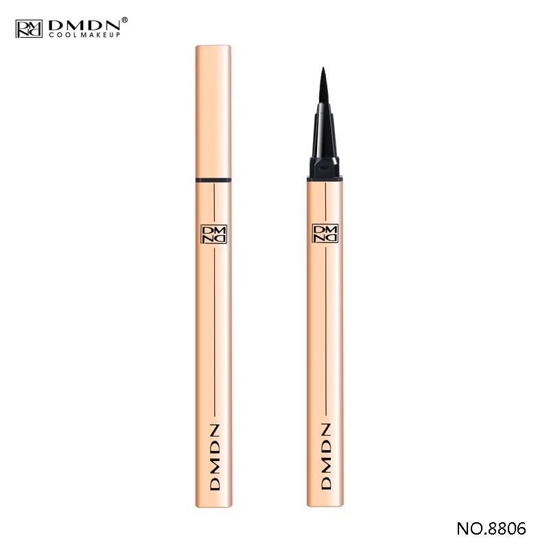 Quick dry black luqiud eyeliner Private label long lasting waterproof organic gold eye liner eyeliner