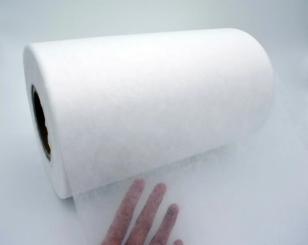 Hydrophobic SMS spunbond Fabric baby diaper raw materials 3d embossed nonwoven napkin pad super soft nonwoven