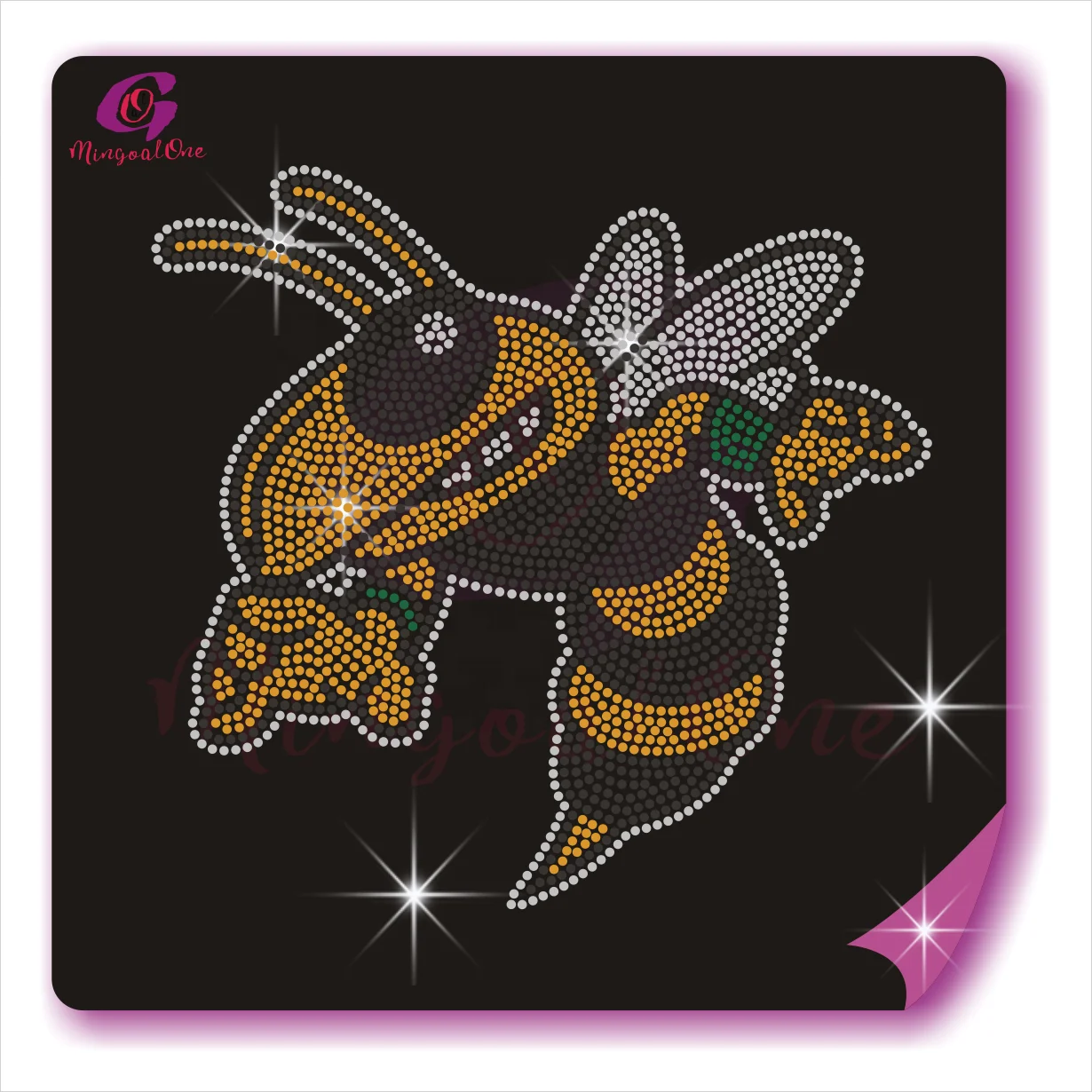 Recommend Fashion Teams Logo Bling Crystal Hot Fix Rhinestone Transfer Designs Custom NFL Rhinestone Iron On Motif