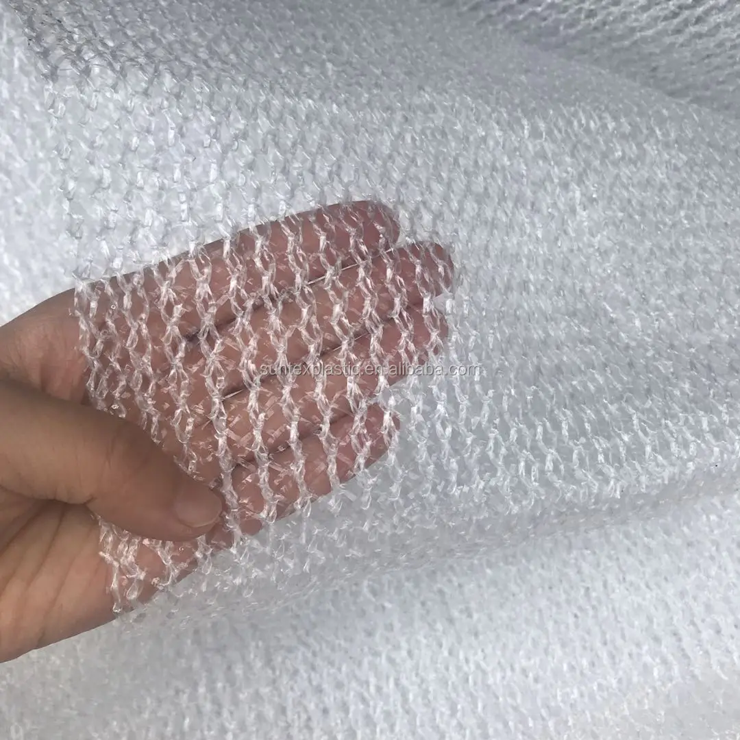 100% Virgin HDPE Outdoor Flat Knitted Sun Shade Cloth greenhouse cover, polyethylene Wrap Knitted Agriculture Shading Mesh