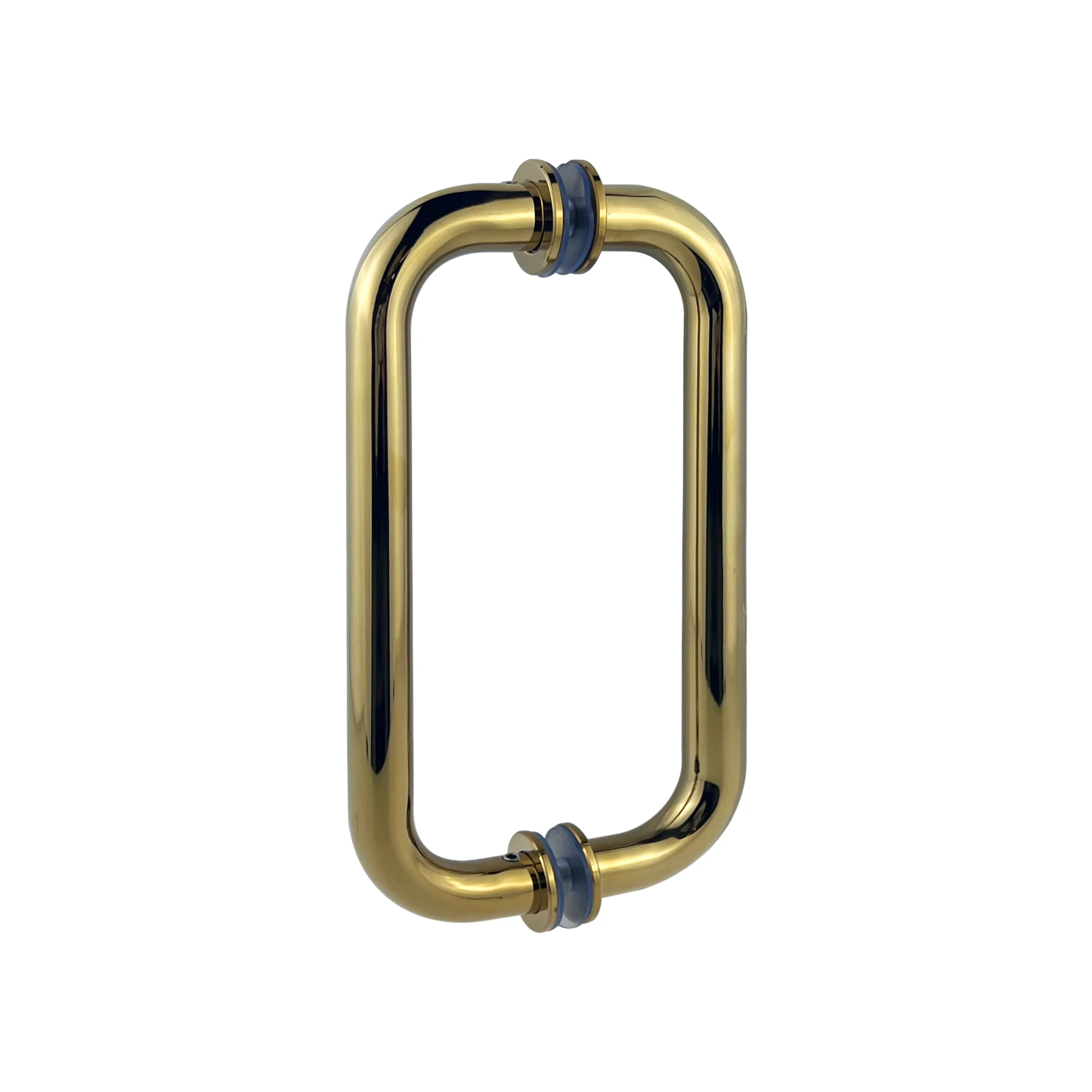 Europe and America styles 304 stainless steel bathroom glass door handle shower glass handle 19mm round pipe handle