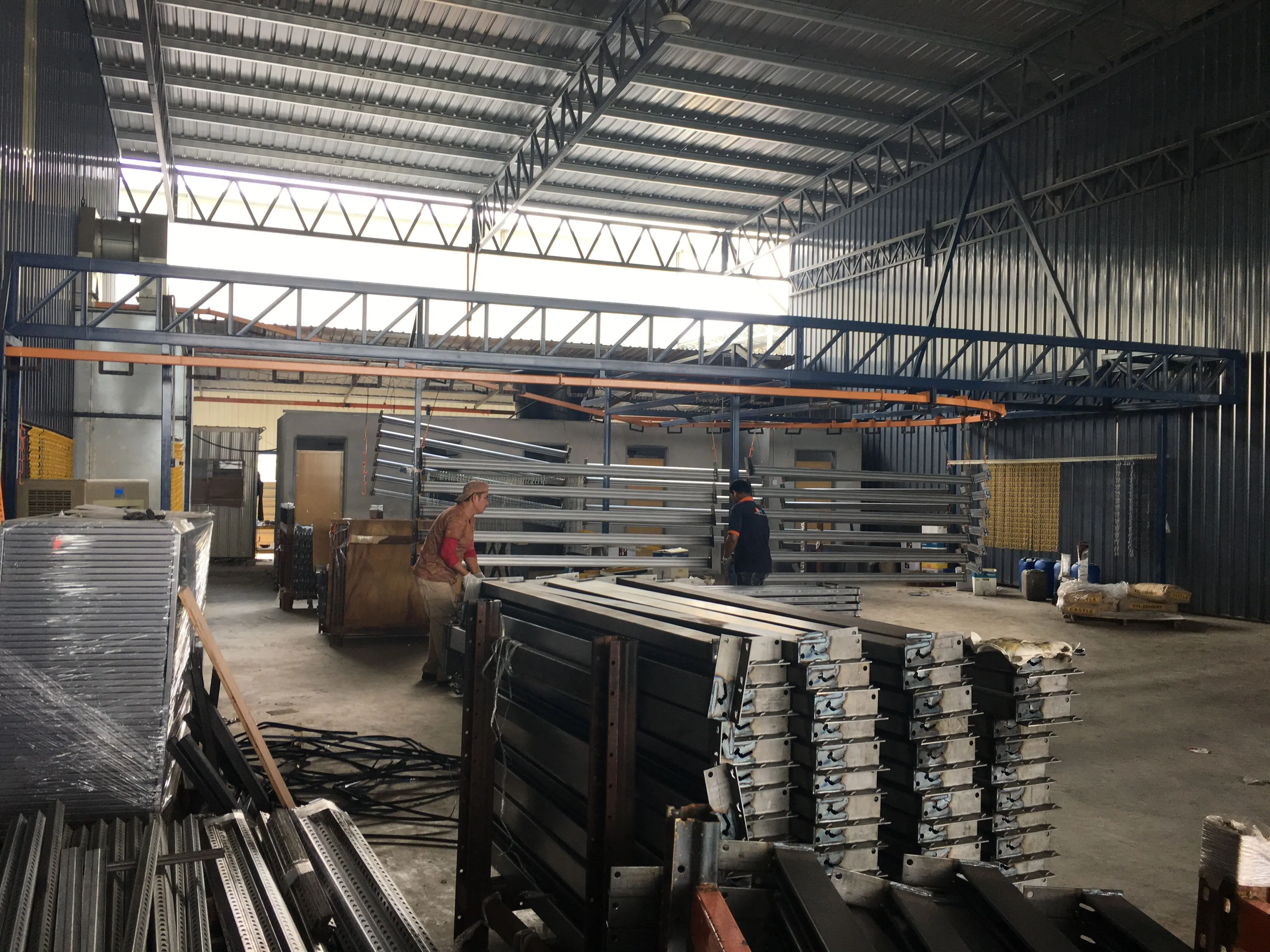 
Automatic Electrostatic Powder Coating Paint Line 