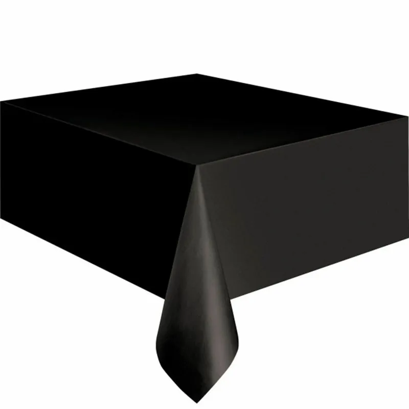 Luxury Party Birthday Table Cloth Massage Table Cover Disposable Peva Plastic Tablecloth 137x183cm