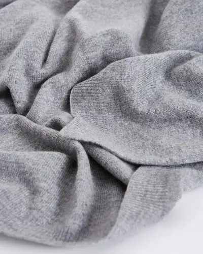 Индивидуальное вязаное одеяло из чистого кашемира носки для глаз удобные кашемировые 100% Дорожный комплект с сумкой