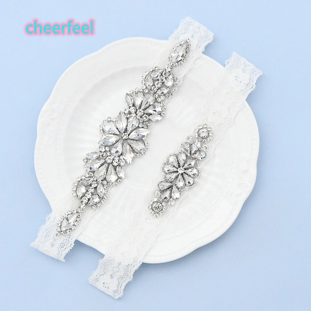 Cheerfeel красивое кружевное сексуальное эластичное Свадебные Ноги подвязки TC-344