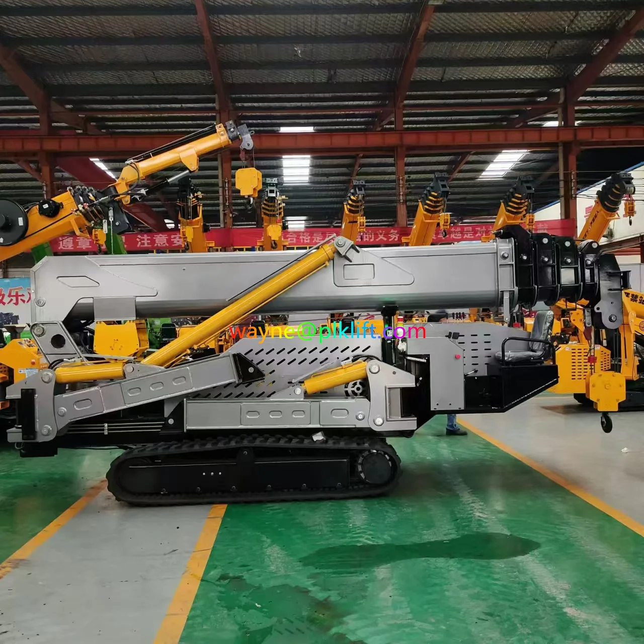Diesel Telescopic Boom Hoist Cummins Yanmar Engine Pump Mobile Hydraulic 1.5t-18t Crawler Crane Available Models 3t 5t 8t 10t