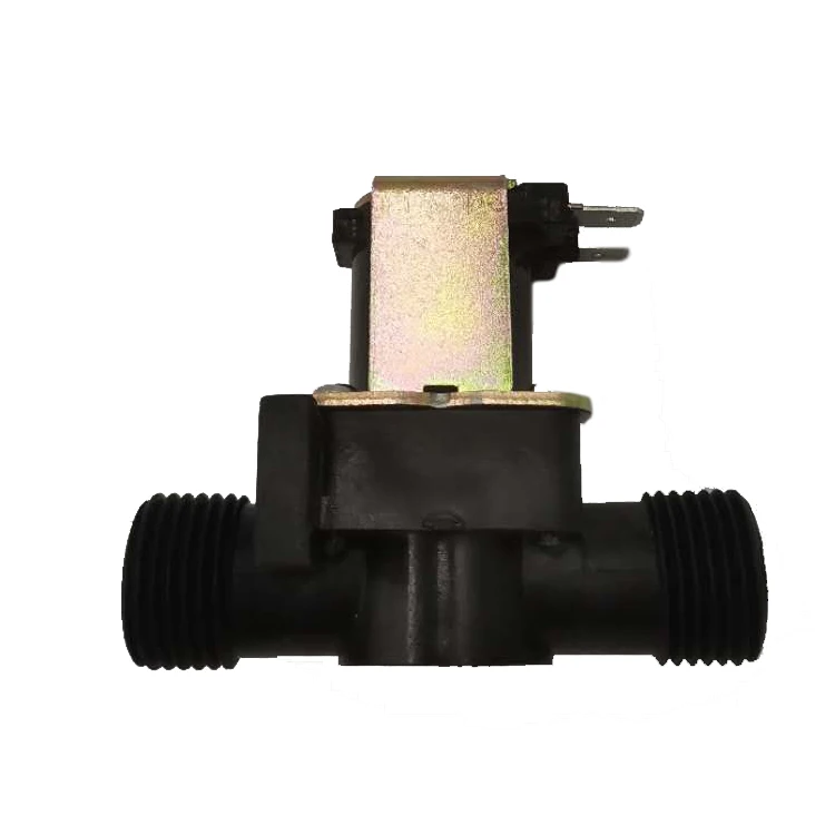 DN15 Plastic Solenoid Valve 24V 12V Regulator Valve Valve Solenoid For Petrochemical Power Gas Oil