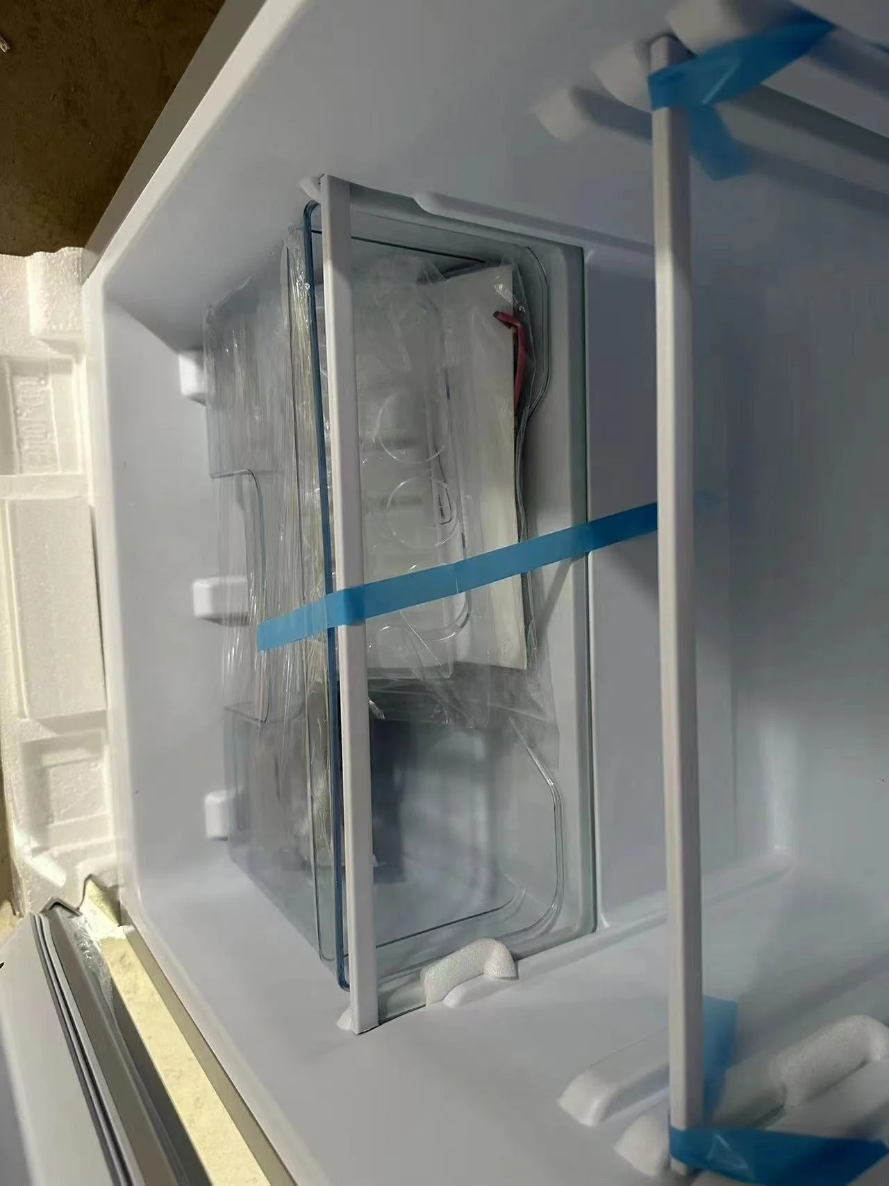 hot product DC 12V/24V Double Door Fridge Solar Power  Refrigerator For Home use BCD-108