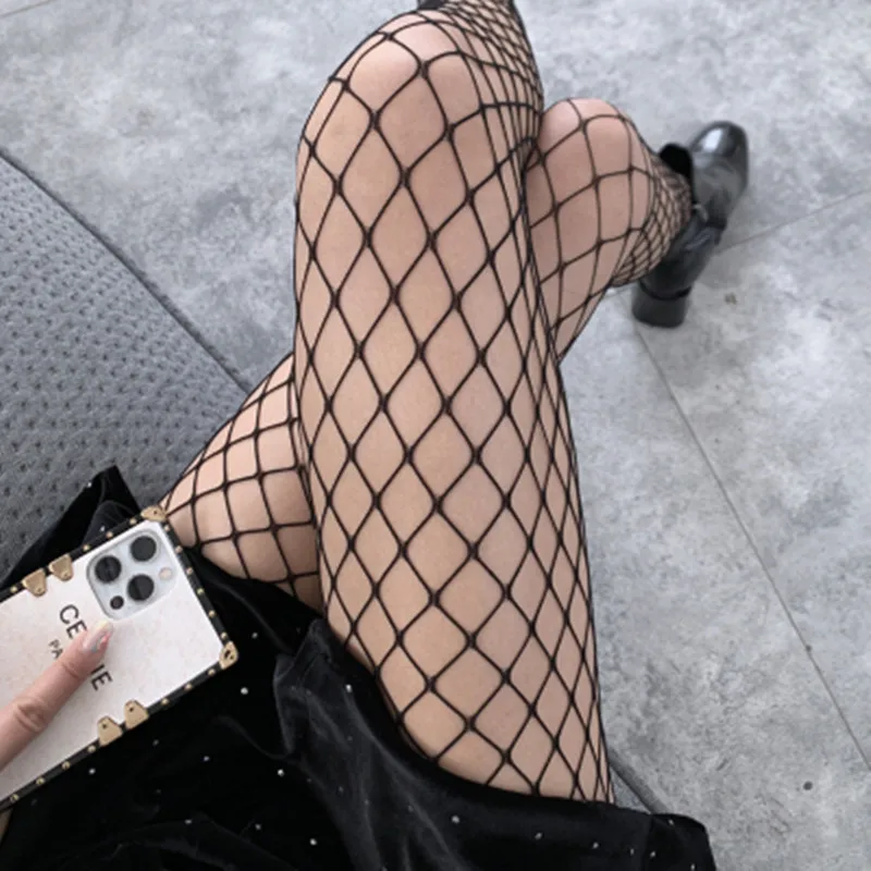 Womens Lace Mesh Patterned Fishnet Leggings Tights Garments Pantyhose Fishnet Stockings