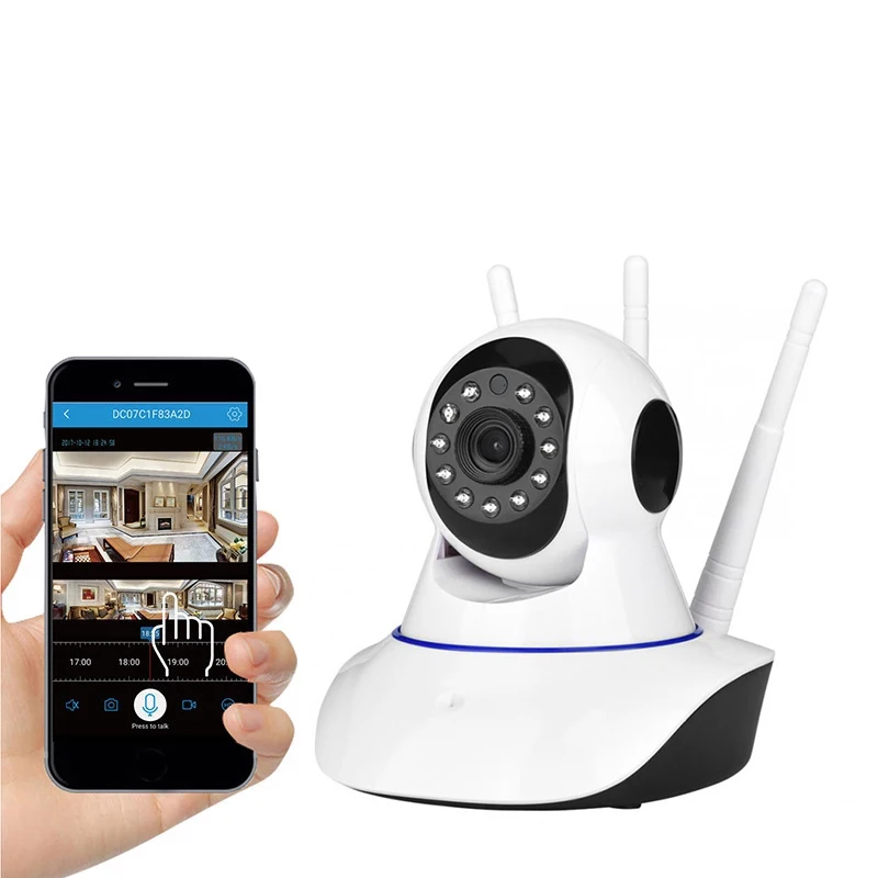 Full HD 1080P PTZ Wifi Camera Cmos Cloud Tf CCTV Security Camera App YCC365 Plus support Two Way Audio camera