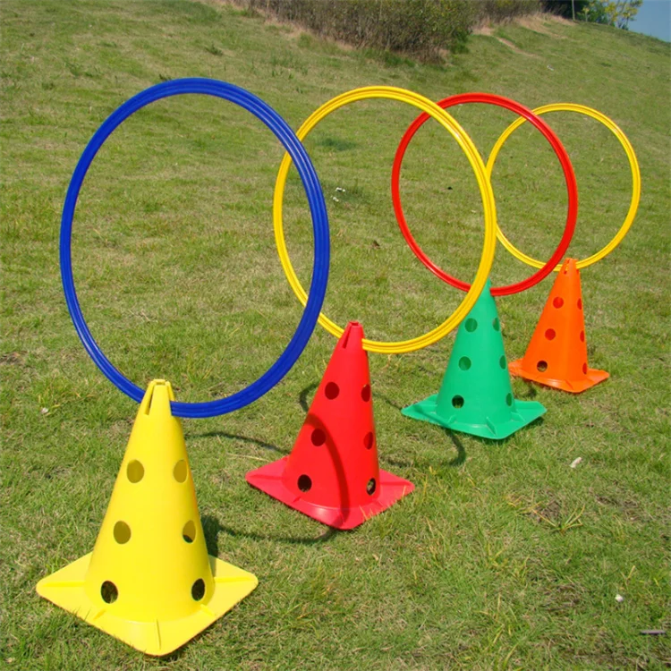 Cheap Soccer Training Cone Marking Agility training Marker Cone Obstacle Sign Horn Barrel