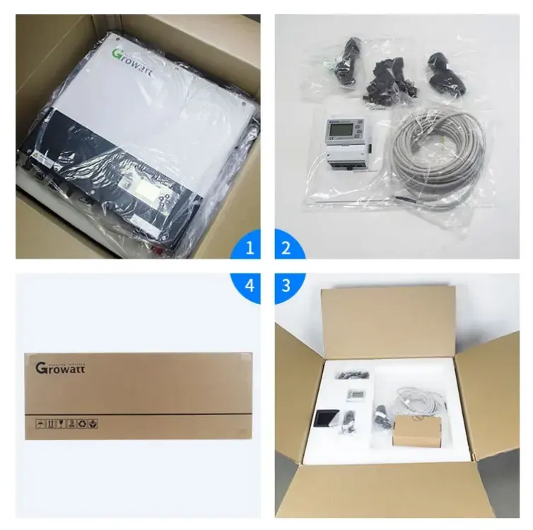 Growatt  SPH4000TL BL-UP 48v Battery Solar Inverter For Solar System Hibrid Inverter Single