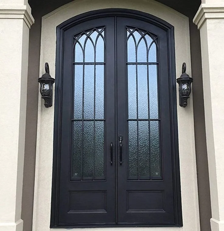 American wrought iron entry double door wrought iron doors double exterior wrought iron door for home