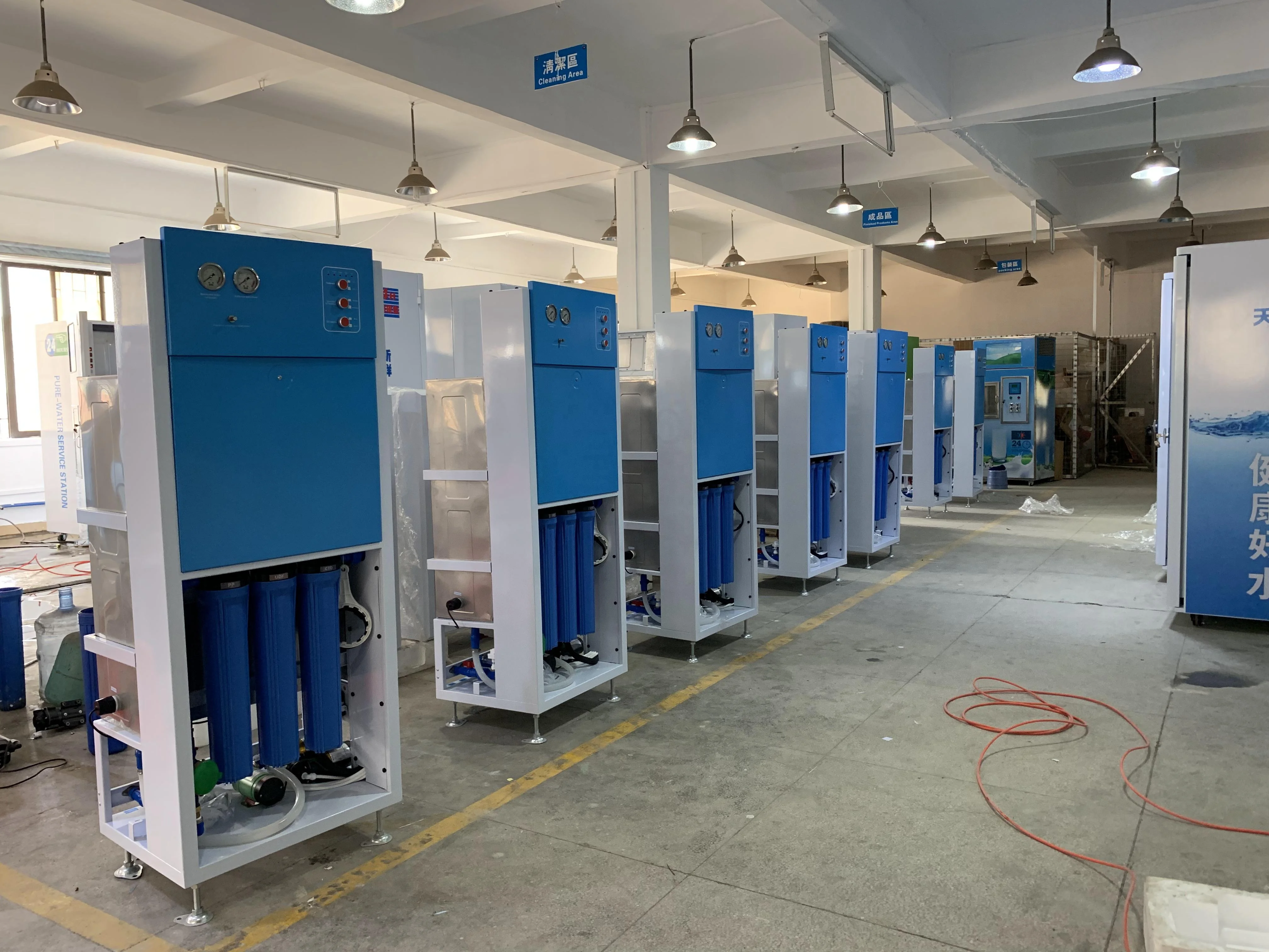 drinking water dispenser double window ice and water vending machine