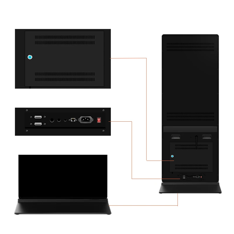 55 Inch Pantalla Led Display Outdoor Led Video Wall Screen Outdoor Led Display Rental Digital Signage And Displays For Shopping