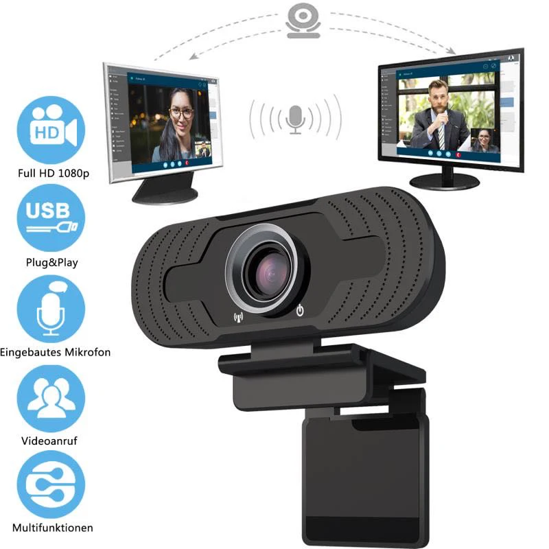  Loosafe Автофокус веб-камера видеоконференции HD 2.0MP USB камера Веб-камера для видео звонок встреча в прямом эфире