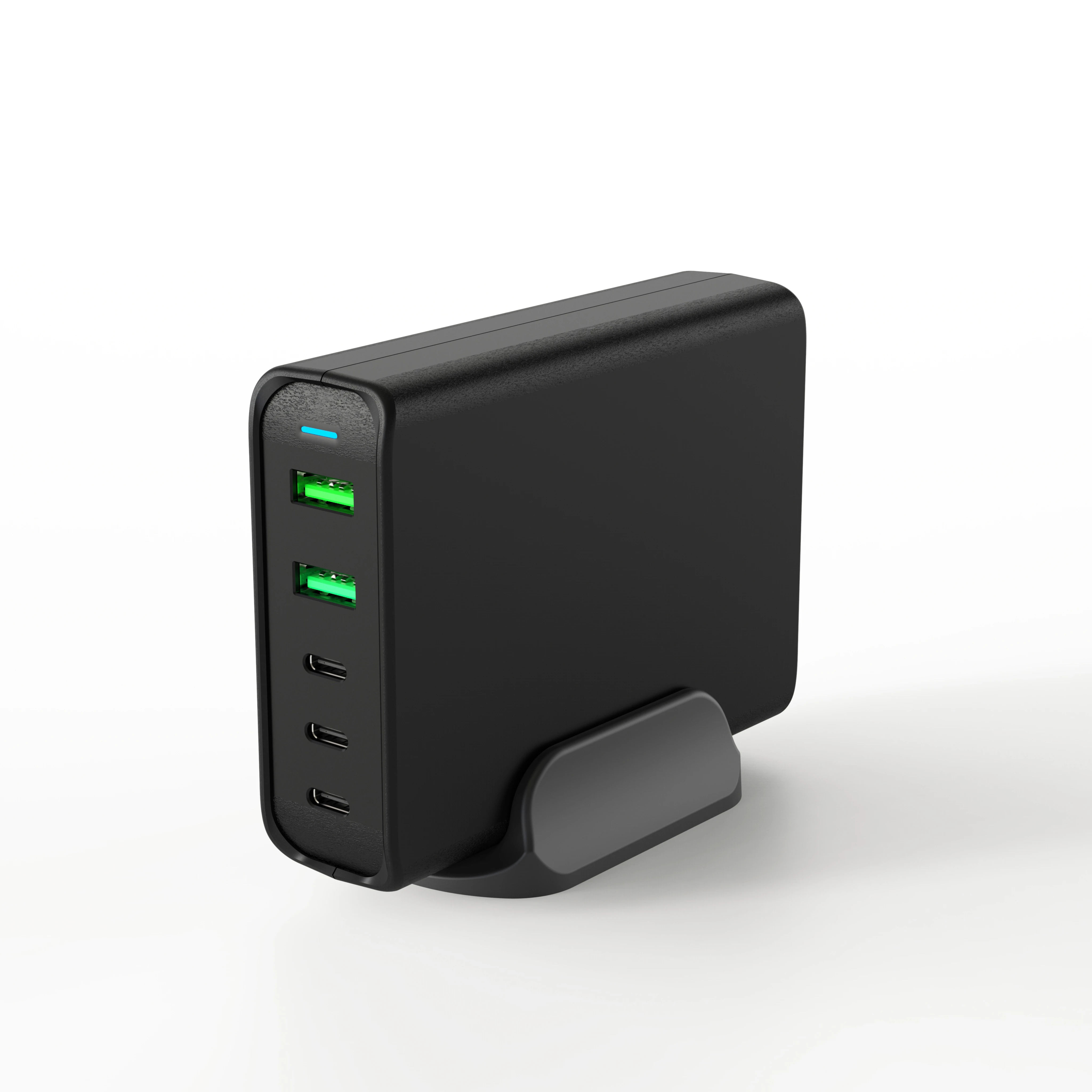  Мульти usb 5-разъемное зарядное usb-устройство для Тип c pd pps настольное устройство док-станция qualcomm quick charge 3 0 адаптер мобильных телефонов и планшетов