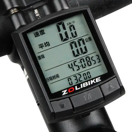 Waterproof Bicycle Computer LCD Backlight Stopwatch Wireless Cycling Bike Computer Odometer computer