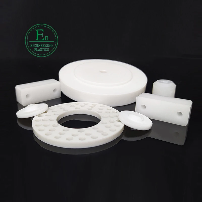 Oem Ptfe Plastic Bushings Ptfe Flange Polytetrafluoroethylene Bush With Spiral Slot Shaft Sleeve Bearing manufacturing For Bolts