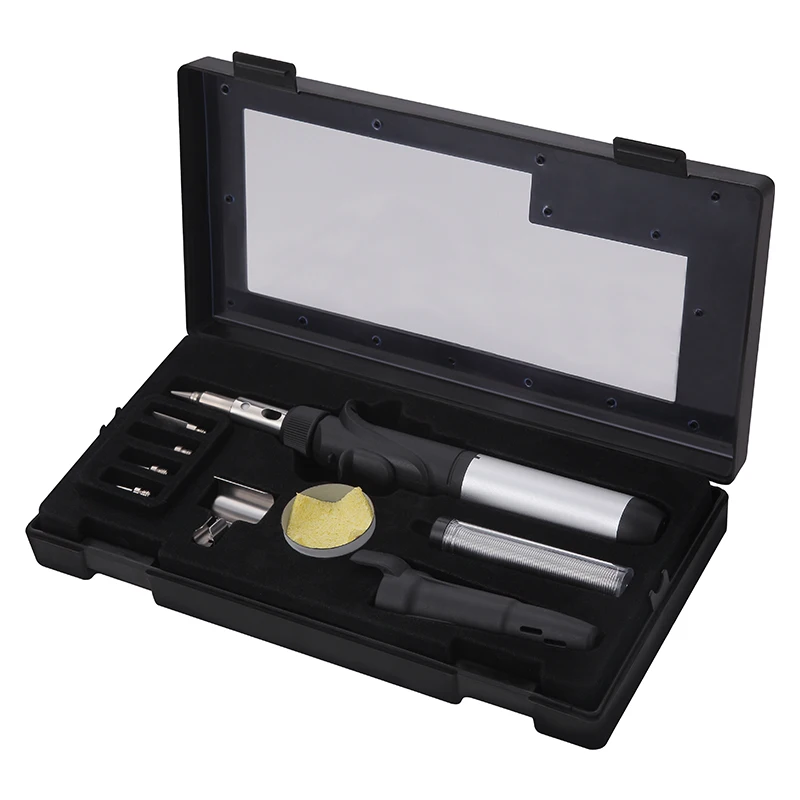 Amazon Hot-Selling Quick heating Cordless butane welding Gas Soldering Irons Kit