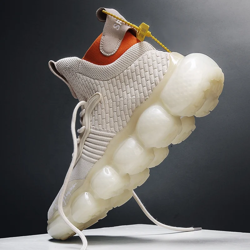 Fashion Sneakers Man 2020 Summer High Quality Sport Shoes Breathable Mesh Walking Shoe Foam Sole Custom Brand  CN-2066